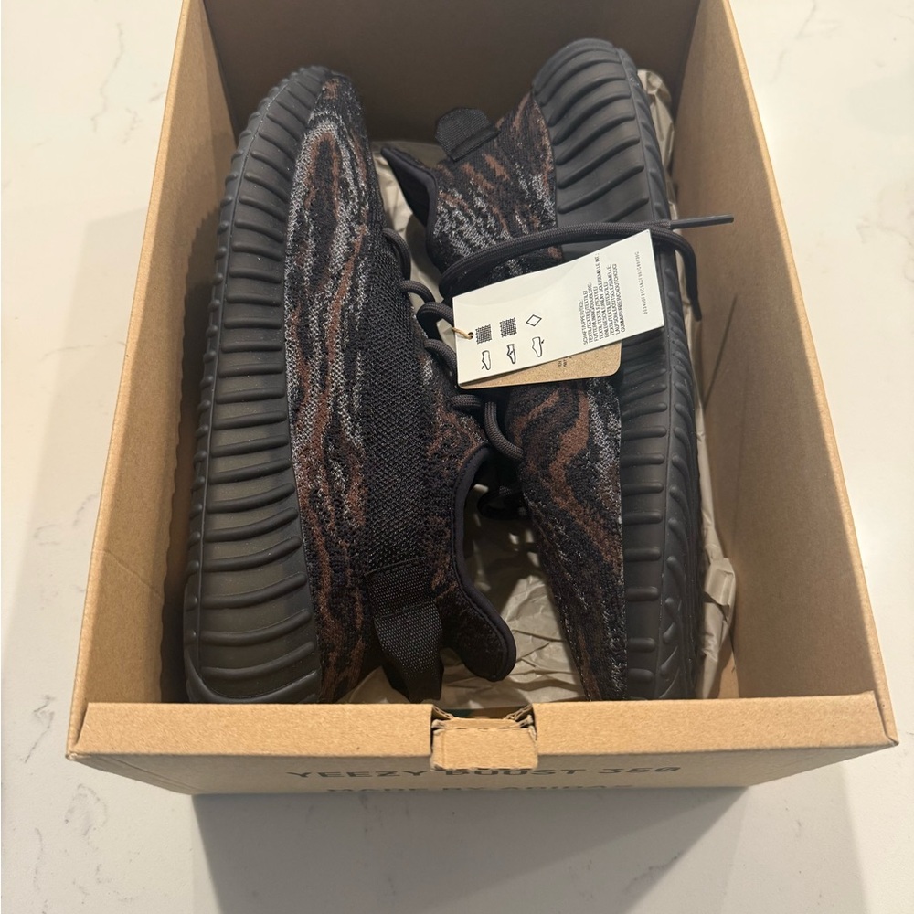 Adidas Black and Brown Yeezy Boost 350 V2